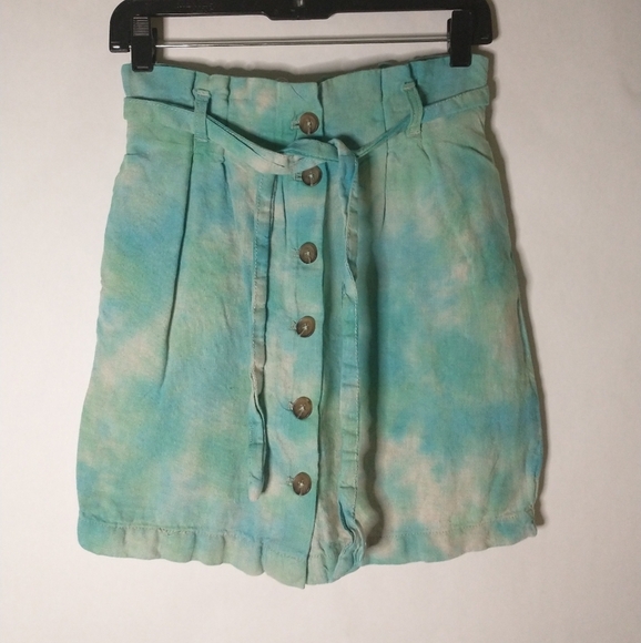 Handmade tie dye H&M logg skirt size 4 - Picture 1 of 8